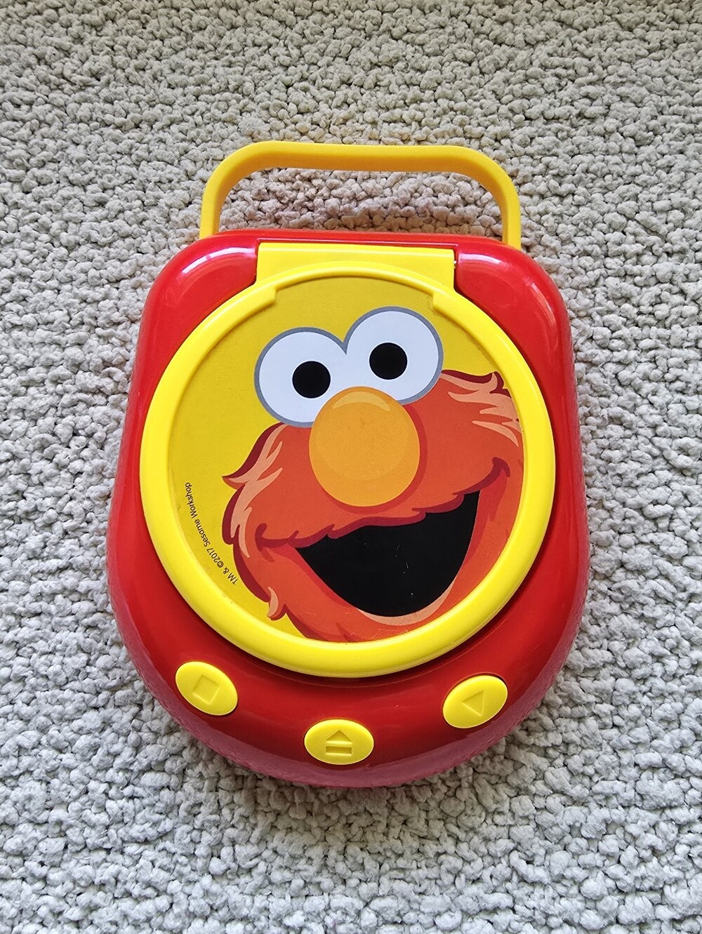 Sesame Street Elmo CDs Player Toy Kids One CD
